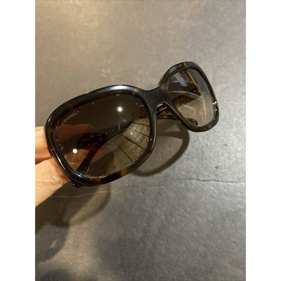 CHANEL 5280-Q c.714/S5 Tortoise Brown 58-18-135 3N Sunglasses